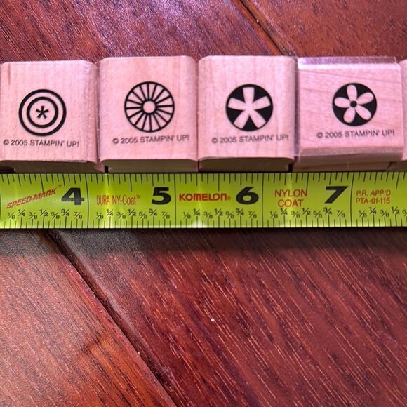 Wooden Stamps with Various Designs - Picture 3 of 4